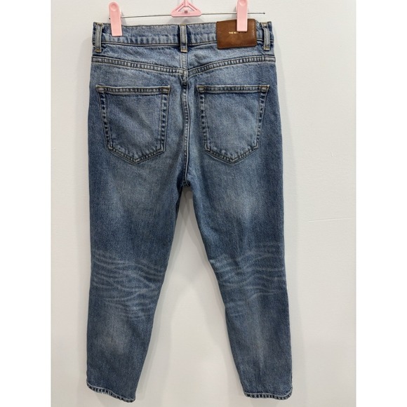 Zara The New Slim Women's Distressed Jeans Size 4 Medium Wash - Picture 5 of 10